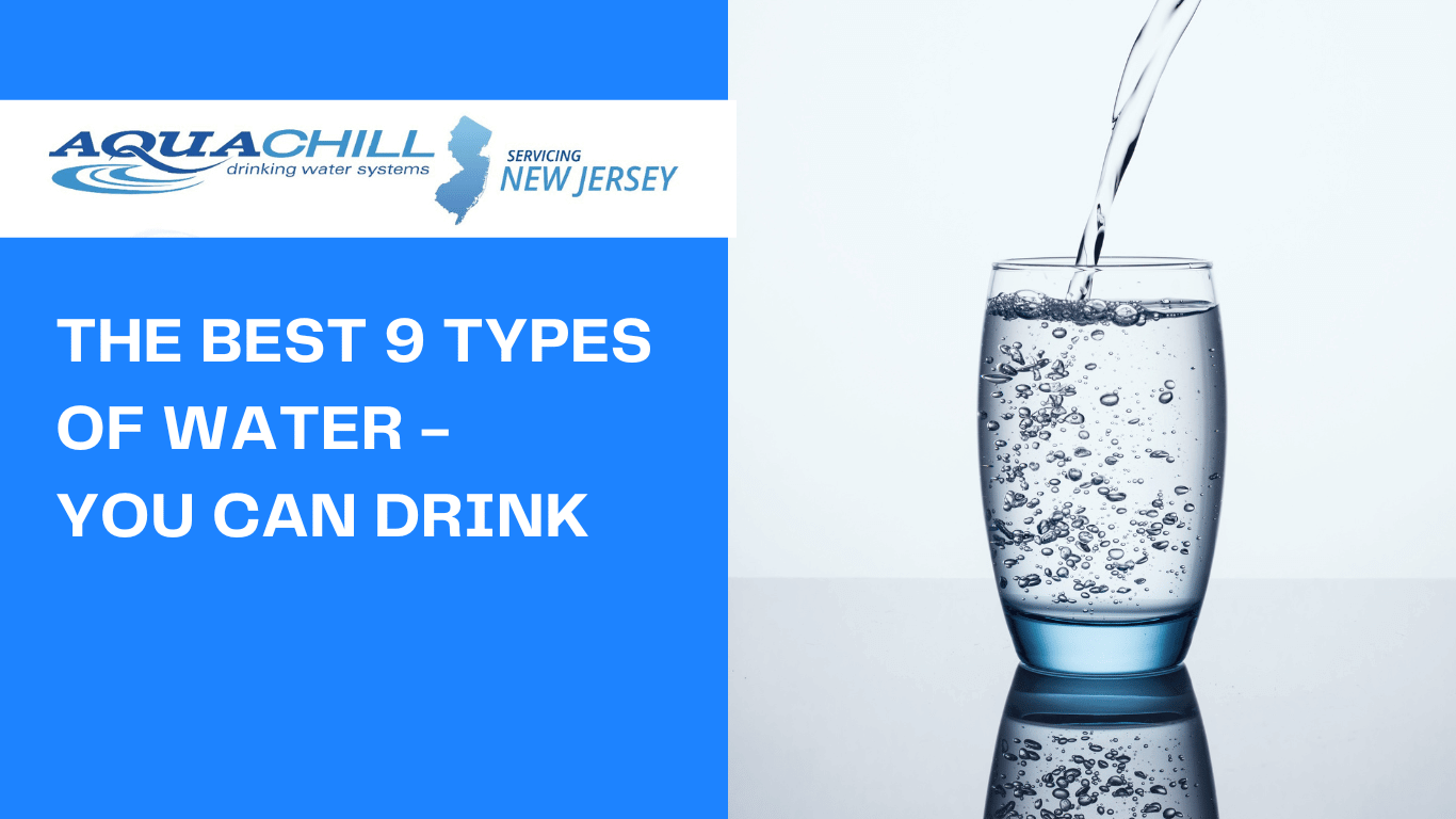 types of drinking water